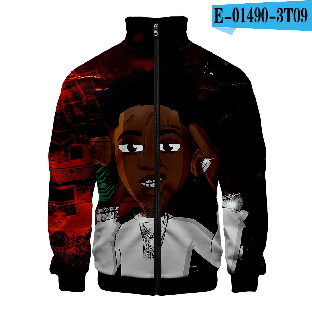 YoungBoy Never Broke снова 3D стиль приталенная ветровка мужская молния модная трендовая Повседневная куртка ветровка - Цвет: As shown