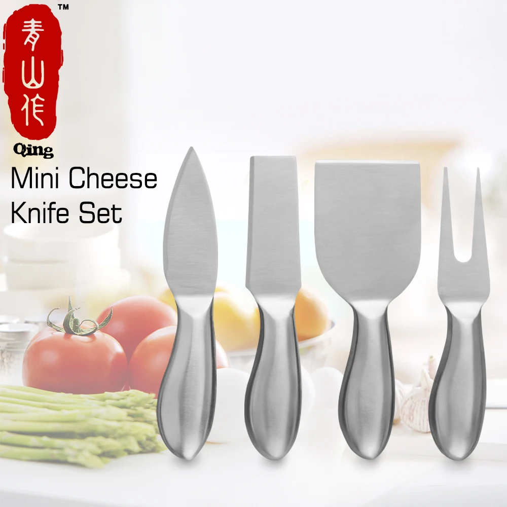 Набор ножей для сыра QING прочный антипригарный нож из нержавеющей стали набор