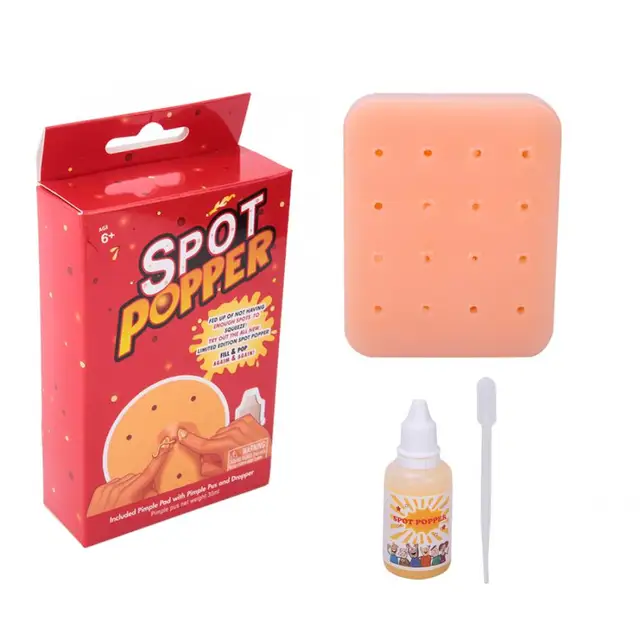 Squeeze Acne Toys Peach Popping Popper Remover Stop Picking Your Face Pimples Picking Your Face TPE Stress Relief Toy 2