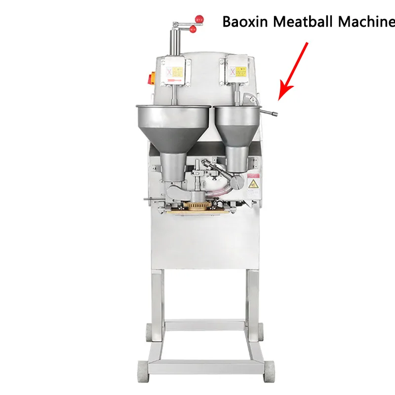 Коммерческий meatball производитель XZ-609 наполнение фрикадельница Автоматическая meatball формовочная машина 220-230 шт/мин 1.5кВт