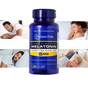 

Rapid Release Melatonin 5 mg 120 Count Night Sleep Assistance free shipping