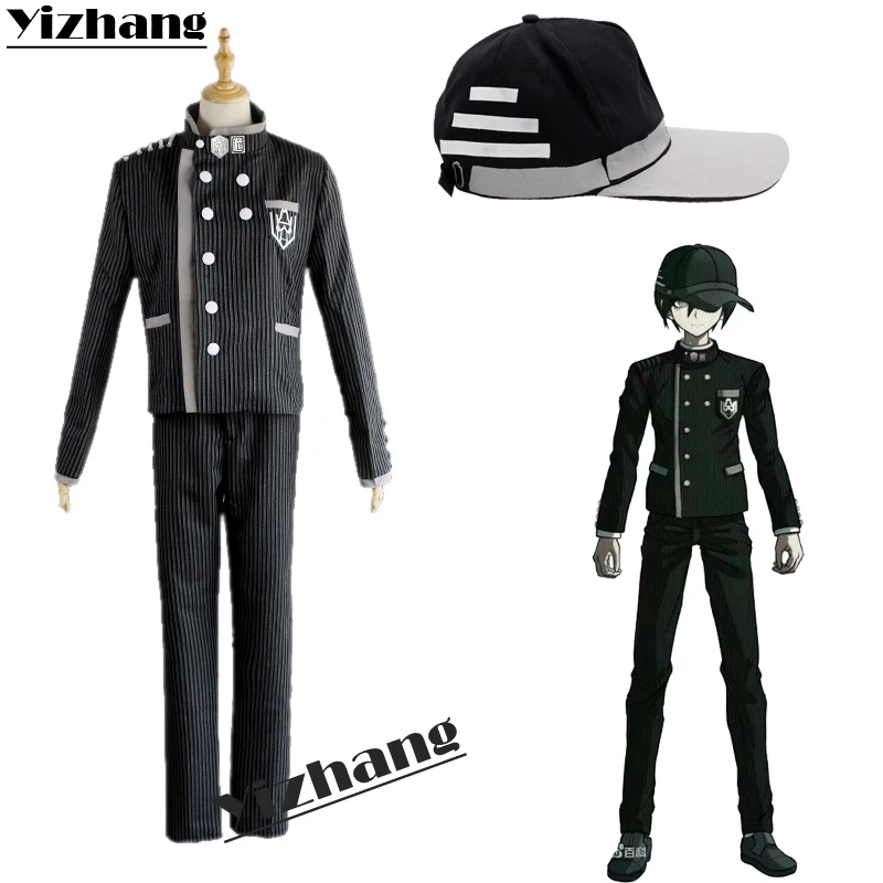 package Yizhang игры Danganronpa V3 рантаро Амами Оума кокичи Saihara Shuichi косплей костюм японская форма Одежда - Цвет: package