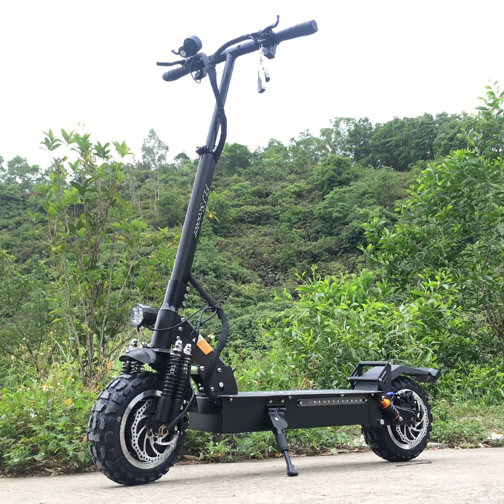 FLJ T113 Upgrade 60V/3200W Electric Scooter with dual Motor Kick Scooter electrique Elektroroller adults scooter electrico