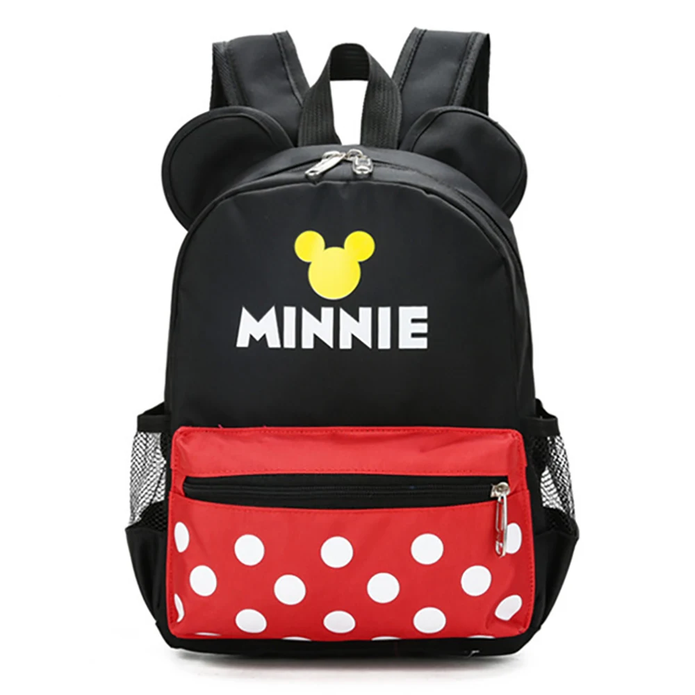 Disney Students Large Capacity Schoolbags For Boys Mickey Mouse Travel Handbags Girls Cartoon Minnie Fashion Backpack Bags Gifts