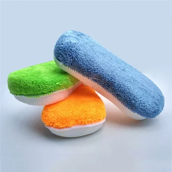 

Dropshipping Car Wash Coral Velvet Sponge Car Motorcycle Brush Car Care Cleaning Tool