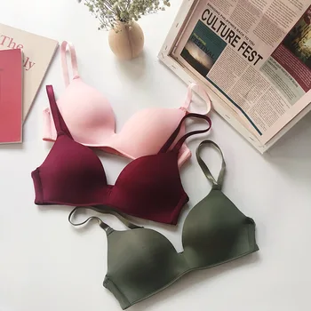 

Wire Free Seamless Push Up Bra Sexy Bra Plus Size Women Bras For Women Bralette Top Sexi Bh Brasier Mujer Lingerie Feminina