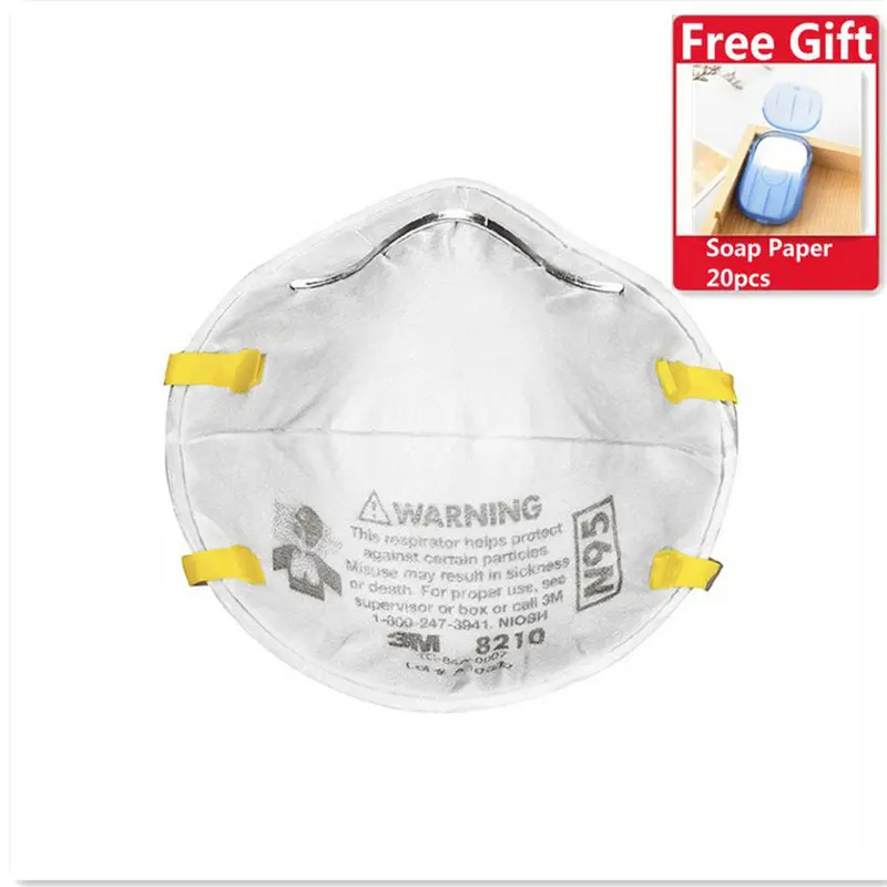 

3M 9501V+ Masks 20pcs PM2.5 KN95 9502V+ Updated Particulate Respirator Dust Mask with Cool Flow Valve Breathable Mask+Free Gift