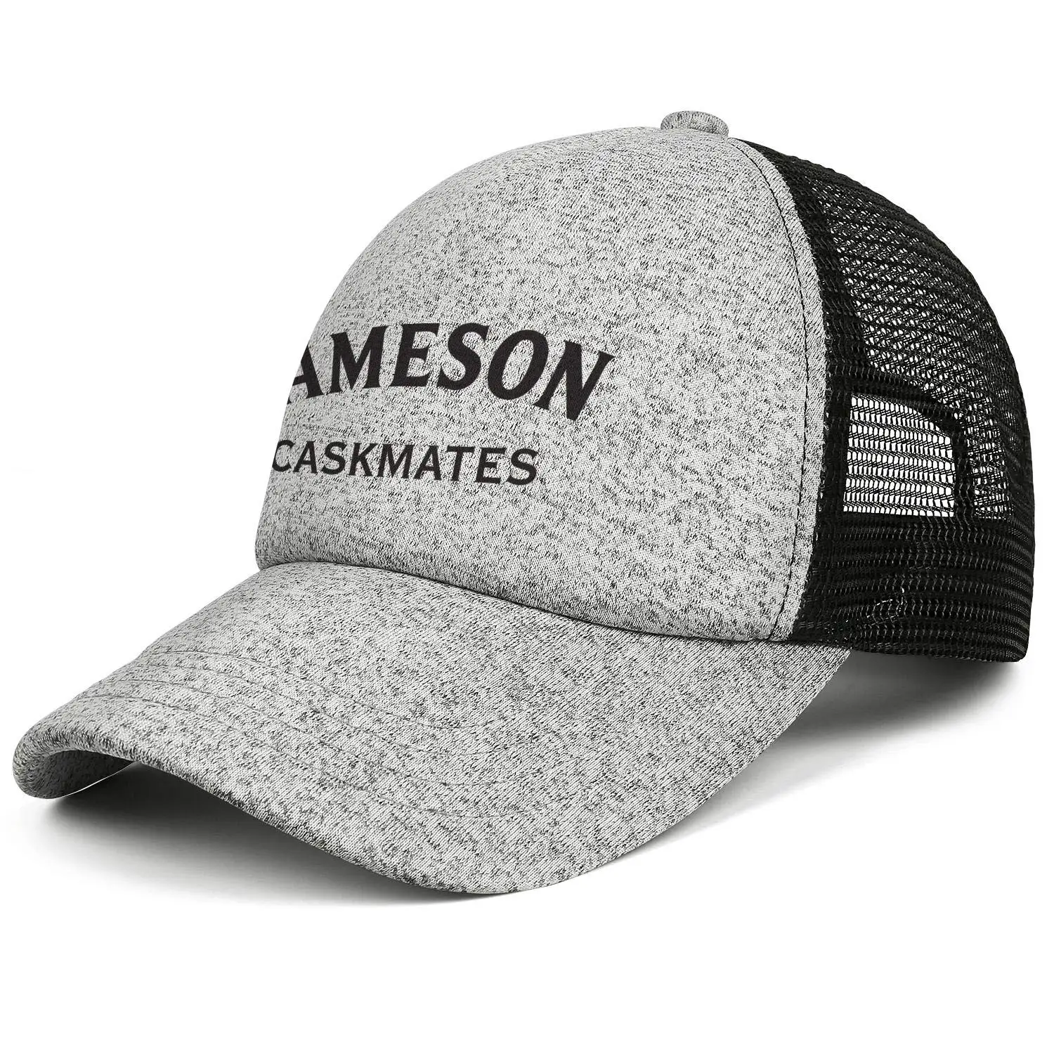 TSDFCMens Jameson-Caskmates-Кепка, хипстерская бейсболка с регулируемой сеткой и плоскими полями из хлопка