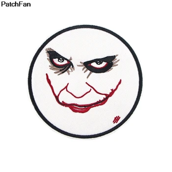 

20pcs/lot A2637 Clown Iron on Patch Clothing diy Embroidered Sewing Applique Sew On Patches Fabric Badge Apparel Patchwork