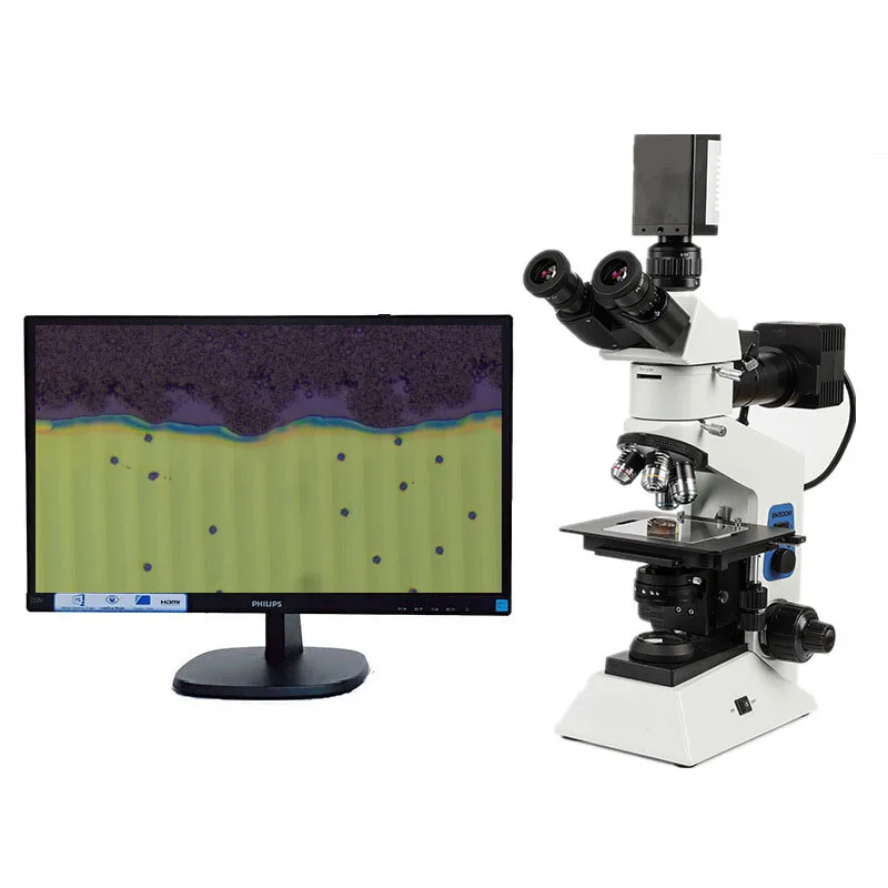 

Analysis of High Power Laboratory Optical Instruments By High Definition Reflection Metallographic Microscope