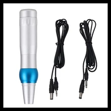 Профессиональная татуировка 3D татуировка машина ручка картридж система роторная татуировка машина ручка с RCA Соединительный зажим шнур Татуировка ручка