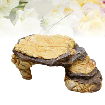 

Large Tortoise Turtle Terrace Basking Reptile Platform Rock Ladder Aquarium Tank Decoration
