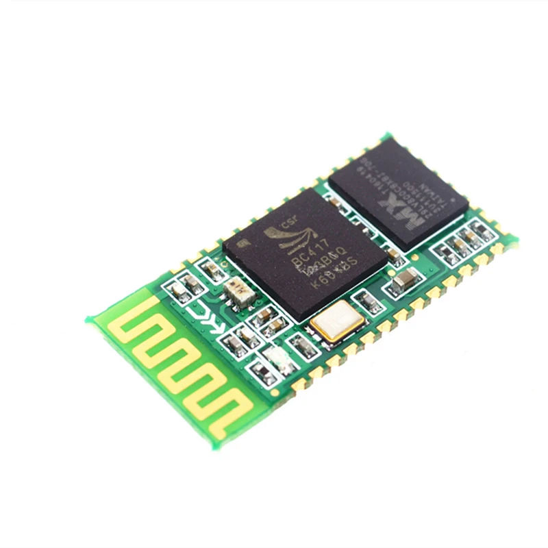 

HC-06 Bluetooth serial port module connection 51 single chip CSR wireless transparent transmission module compatible with HC-07