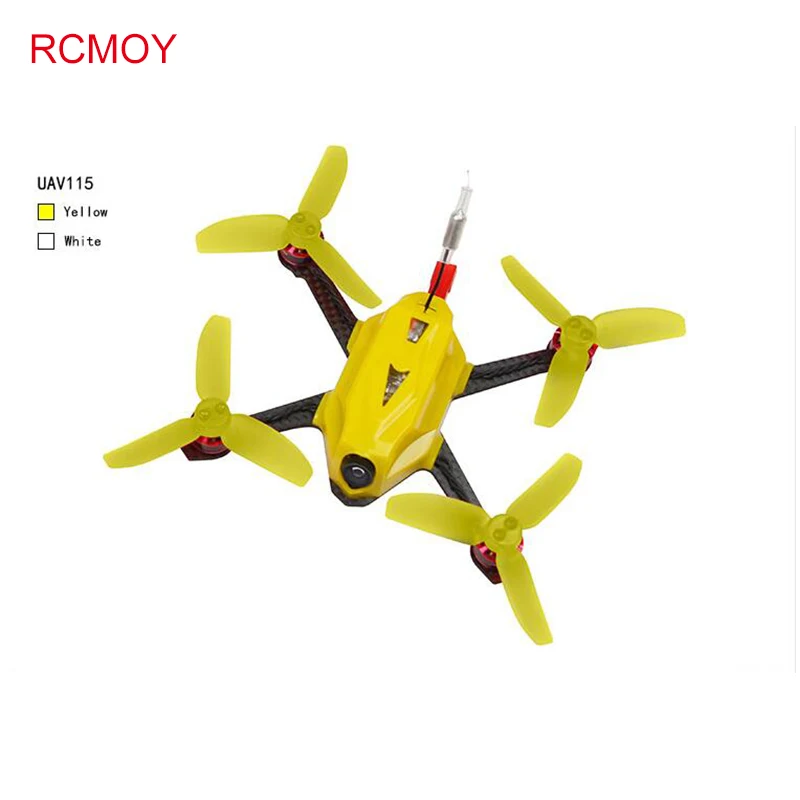 RCMOY UAV90 PNP бесщеточный FPV Радиоуправляемый гоночный Дрон Мини четыре-alxe бесщеточный Квадрокоптер FRSKY AC800/FASST FM800 приемник