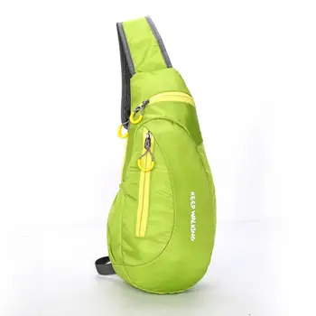 

Hot Brand New Unisex Waterproof Nylon Chest Bag Men Women Running Shoulder Bag Diagonal Outdoor Sports Gym Bag sacs de Course