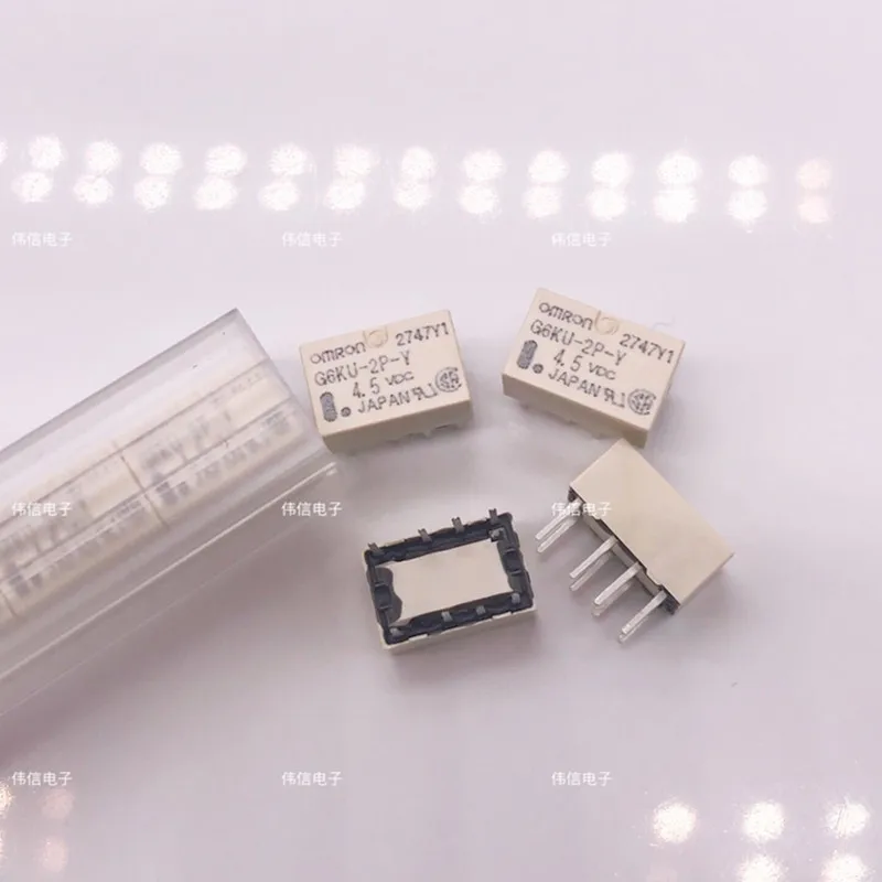 Новое реле G6KU-2P-Y 4 5 В постоянного тока G6KU-2P-Y-4.5VDC G6KU2PY в DIP8 шт./лот | Обустройство