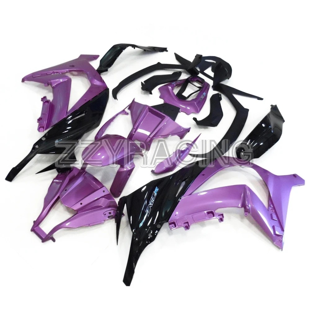 

Complete Fairings Kits for Kawasaki ZX10R 2011 2012 2013 2014 2015 ZX-10R 11 12 13 14 15 ABS Plastic Motorcycle Purple Black