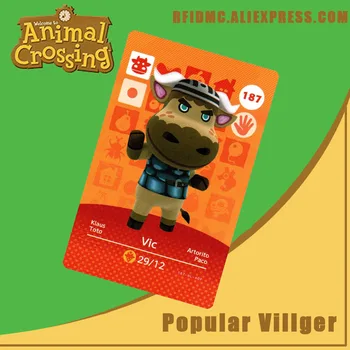 

187 Vic Animal Crossing Card Amiibo for New Horizons
