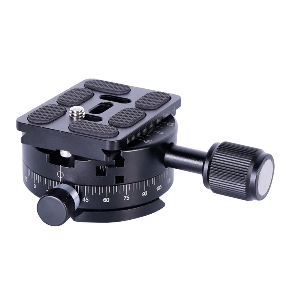 Panning Clamp X-64 Quick Release Clamp With A QR Plate Panoramic Ball Head Arca SUNWAYFOTO RRS Panoramic Tripod