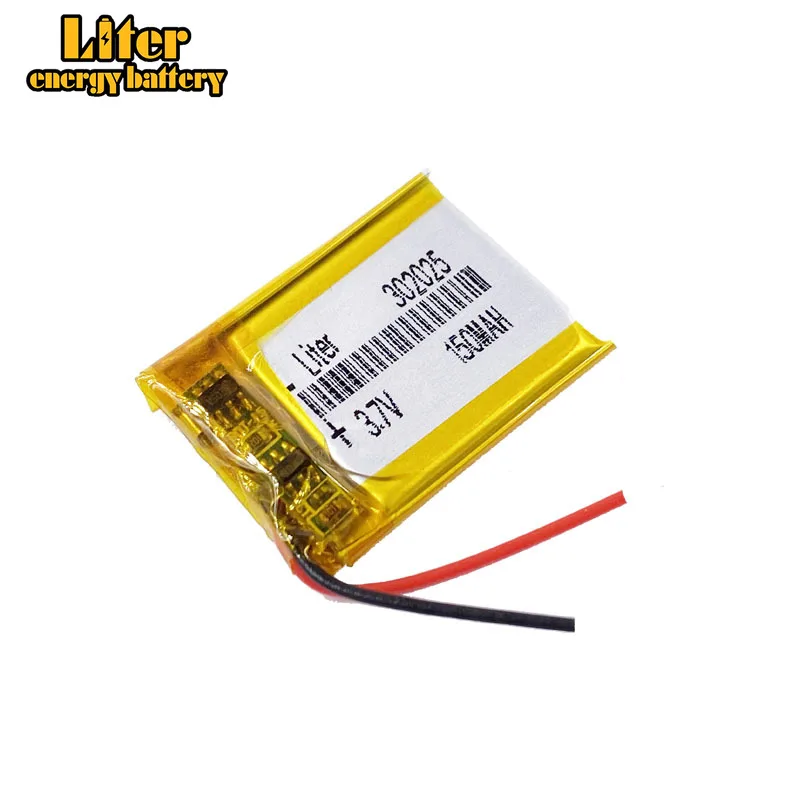 Литровый аккумулятор 3 7 V 140mAH 302025 PLIB полимерный литий-ионный/литий-ионный для