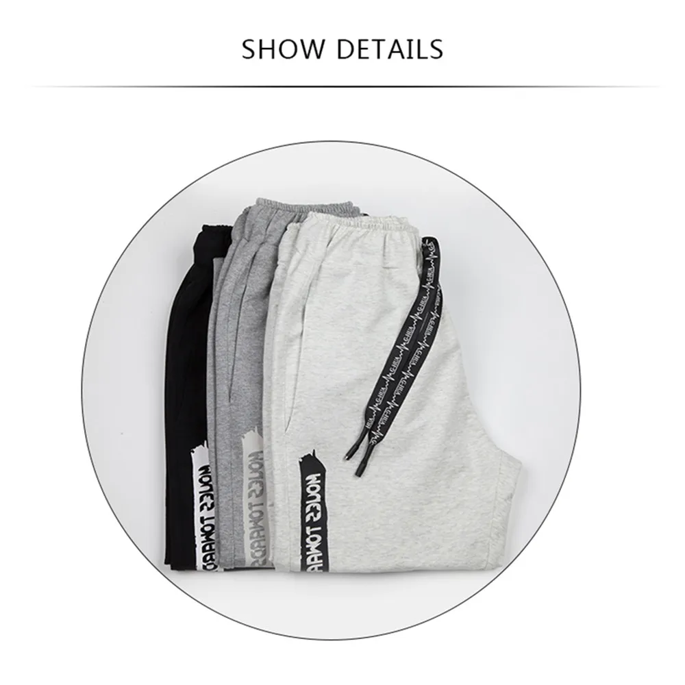 Joggingbroek mannen мужские тренировочные брюки из хлопка, эластичные спортивные штаны для бега, мужские повседневные штаны для бега, спортивные штаны