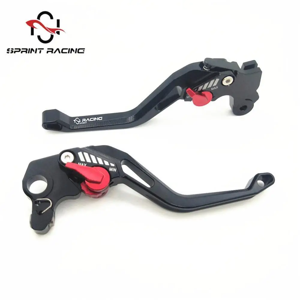SPRINT RACING Для SYM DRG158 DRG 158 DRGBT158 DRGBT 158 5D Регулируемый скутер, тормозной рычаг сцепления, аксессуары, руль - Цвет: Черный