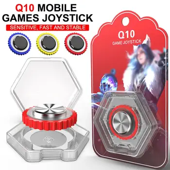 

Newest Q10 Mobile Games Joystick Round Game Joystick Screen Sucker Controller For PUBG Controller With Suction Cup