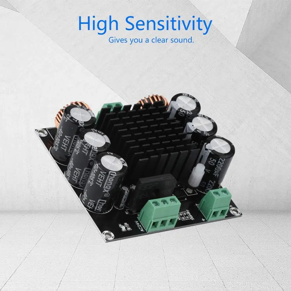 TDA8954 BTL 420 Вт плата цифрового усилителя двойной AC24V большой мощности 420 Вт одноканальный высокоэффективный одноканальный усилитель