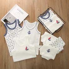 Стиль, Летний Тонкий хлопковый трикотаж для мальчиков возрастом от 19 лет, впитывающий пот, быстросохнущий, дышащий, с 3 точками, Shor