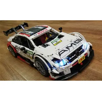 

MOC Assembly Super Racing Car AMG C63 Technic Series Model Building Blocks Kit Bricks Toys for Children Boy Gifts
