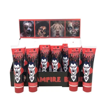 

30ML Cosplay Makeup Fake Blood Accessories Halloween Costume Artificial Party Edible Fake Blood Plasma Holiday Supplies