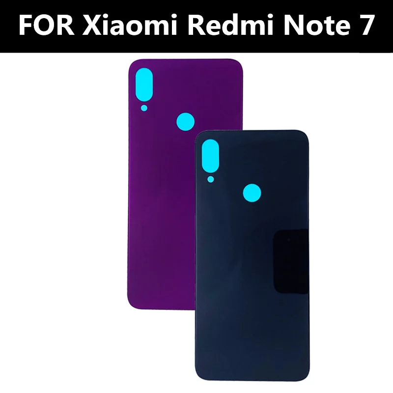 Для Xiaomi Redmi note7 PRO Крышка батарейного отсека задняя стеклянная панель Задняя Дверь Корпус чехол для Redmi note 7 pro задняя крышка батарейного отсека дверь