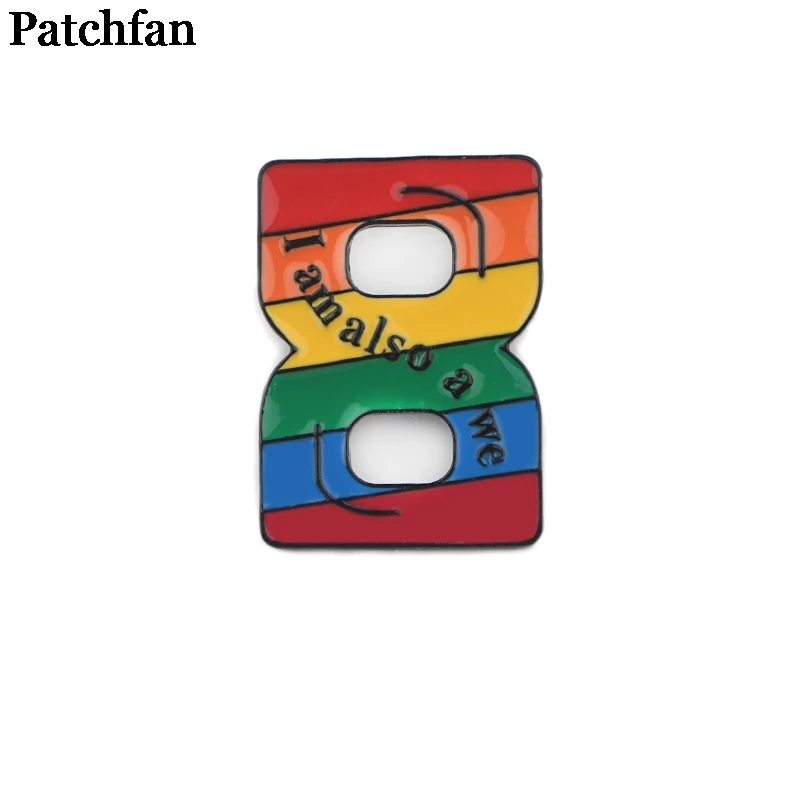 20 шт./лот Patchfan Sense8 гомосексуализм мультфильм контакты рюкзак одежда броши для мужчин и женщин украшение на шляпку для значков медалей A2262