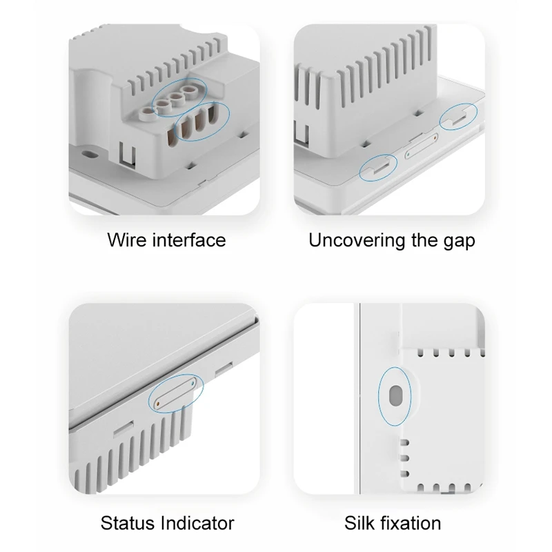 Универсальный wifi смарт-переключатель беспроводной приложение управление Zigbee переключатель, 86 домашней автоматизации wifi Голосовое управление переключатель, работа с Echo/Alex