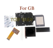 Para GB DMG IPS retroiluminación LCD de alto brillo de la luz de 36 color retro combinaciones de destacar IPS LCD Pantalla Completa Kits