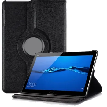 

360 Rotation Litchi Style Tablets Case For Huawei MediaPad M5 8.4" Flip Stand PU Leather Protector Cover Case For Huawei M5 8.4"
