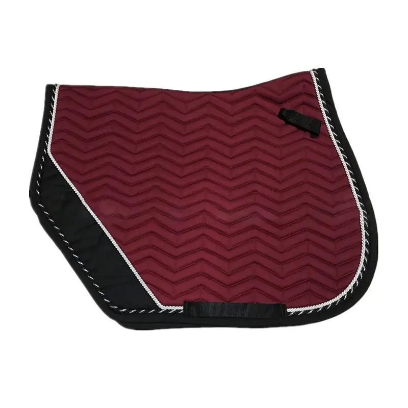Honeycomb Cotton Large Composite Saddle Red/Blue/Dark Green Saddle Cushion Horse, Equestrian Supplies