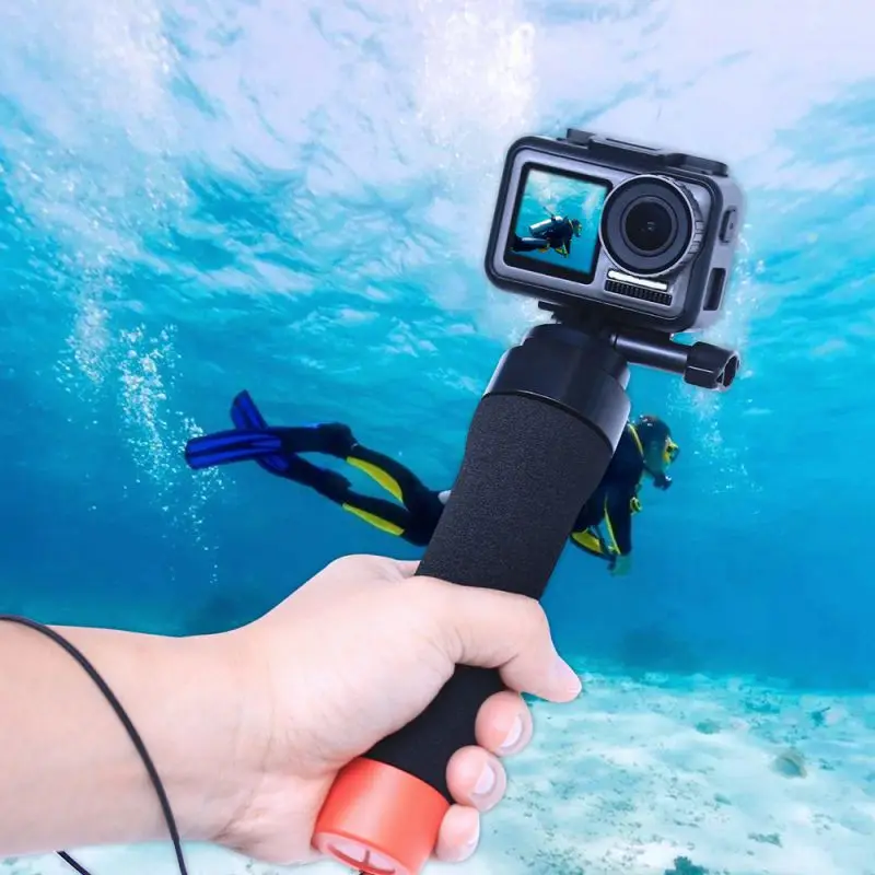 Водонепроницаемый плавающая рукоятка для GoPro DJI OSMO экшн-камеры для подводного плавания Ручка монопод для камеры экшн-видеокамеры