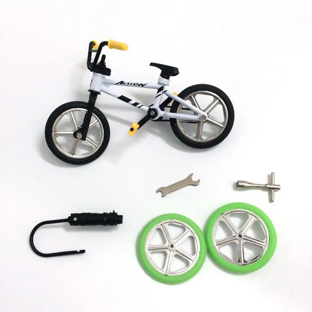 Миниатюрная модель велосипеда BMX из сплава Детская сборная игрушка-пазл для