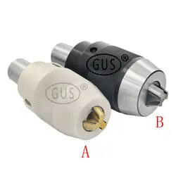 Mandril de broca automático com fechamento automático, aparelho de mandril para brocas de 1 a 13mm aparelho de aperto automático