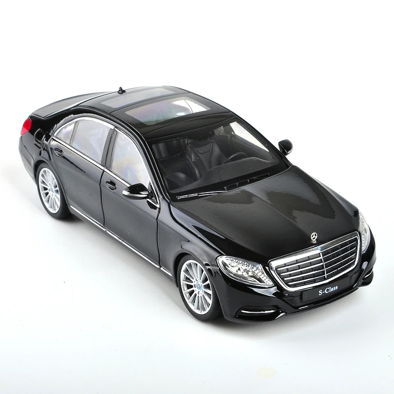 Welly 1/24 1:24 Mercedes Benz S класс спортивный гоночный автомобиль Транспортное средство литье под давлением дисплей Модель игрушки на день рождения для детей мальчиков и девочек