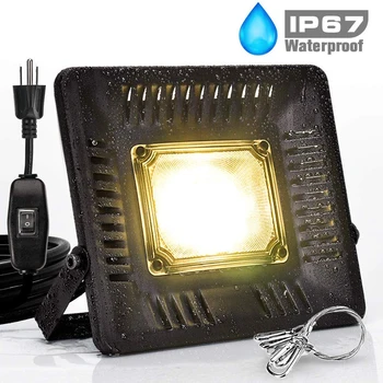 

150W Plant Growth Floodlight Indoor Phytology Lamp Seedlings Waterproof Flowers Seedlings Phytology Household Plant