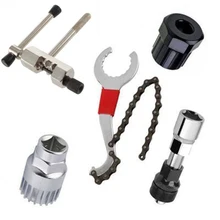Kit de réparation de vélos vtt, support de coupe de chaîne, extracteur de volant, extracteur de manivelle, outils d'entretien