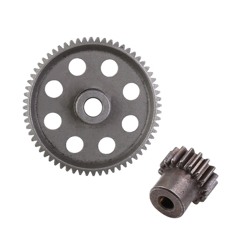 RC Car Parts 11184 Metal Diff.Main Gear 64T and 11119 Motor Gears 17T for 1/10 Scale Models HSP Truck | Игрушки и хобби