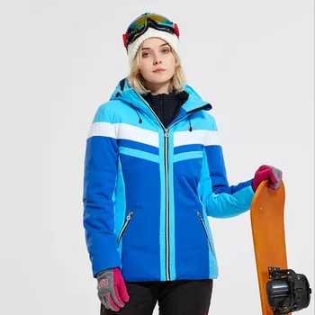 

Blue Waterproof Windproof Winter Woman Jacket Women Snow Jacket Ski Jacket Snow Thermal Wear Womens Snowboarding Jackets Nieve