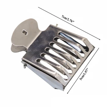 

1PCS Stainless Steel Clip Queen Bee Cage Beehive Beekeeping Clips Catcher Marking Catchers Tools Cages Apiculture New Bees