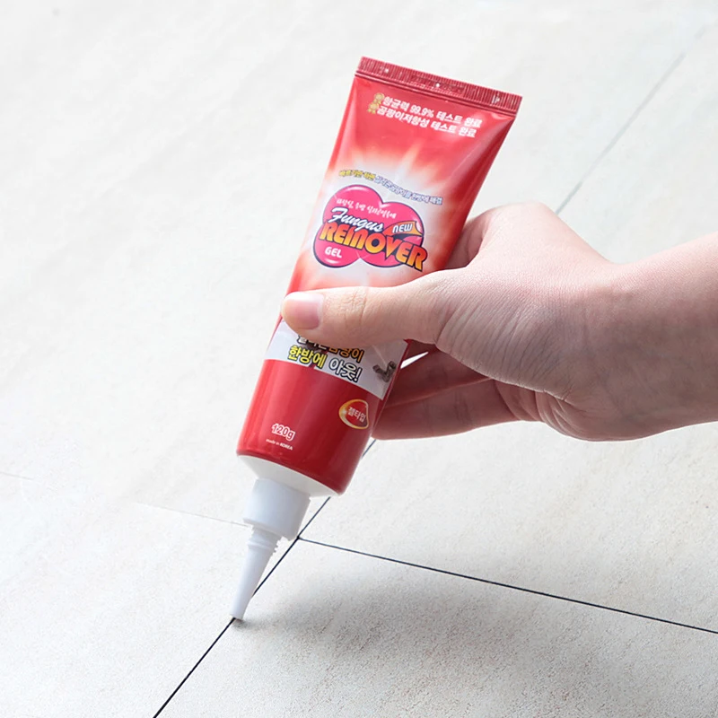 120g Grams Deep Cleaning Household Mildew Repellent Gel Brick Pool Floor Crack Cleaning Tool Portable Mildew Household Cleaner