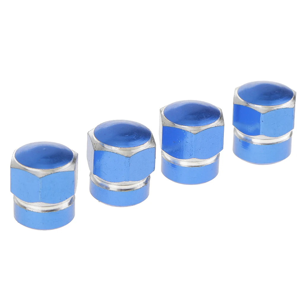 Set of 4pcs Hexagon Durable Car Motorcycle Bike Wheel Tire Valve Dust Caps Set of 4pcs Hexagon Durable Car Motorcycle Bike Wheel Tire Valve Dust Caps