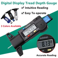 Digital Car Tyre Tire Tread Depth Gauge Meter Auto Tire Wear Detection Measuring Tool Caliper Thickness Gauges Monitoring Depth 1