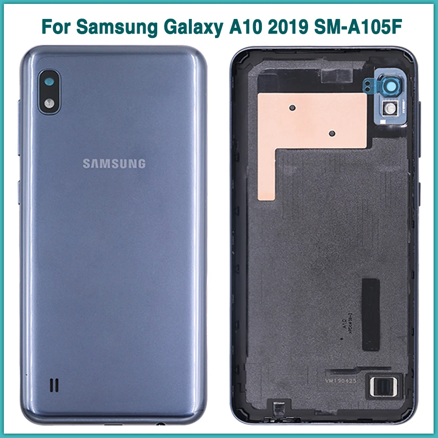 

New A10 Rear Housing Case For Samsung Galaxy A10 2019 SM-A105F/DS A105 Battery Back Cover Door Rear Cover